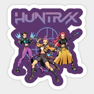 Huntrix Demon Hunters Comic style Sticker